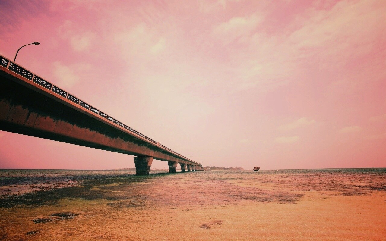 Мост до острова обои