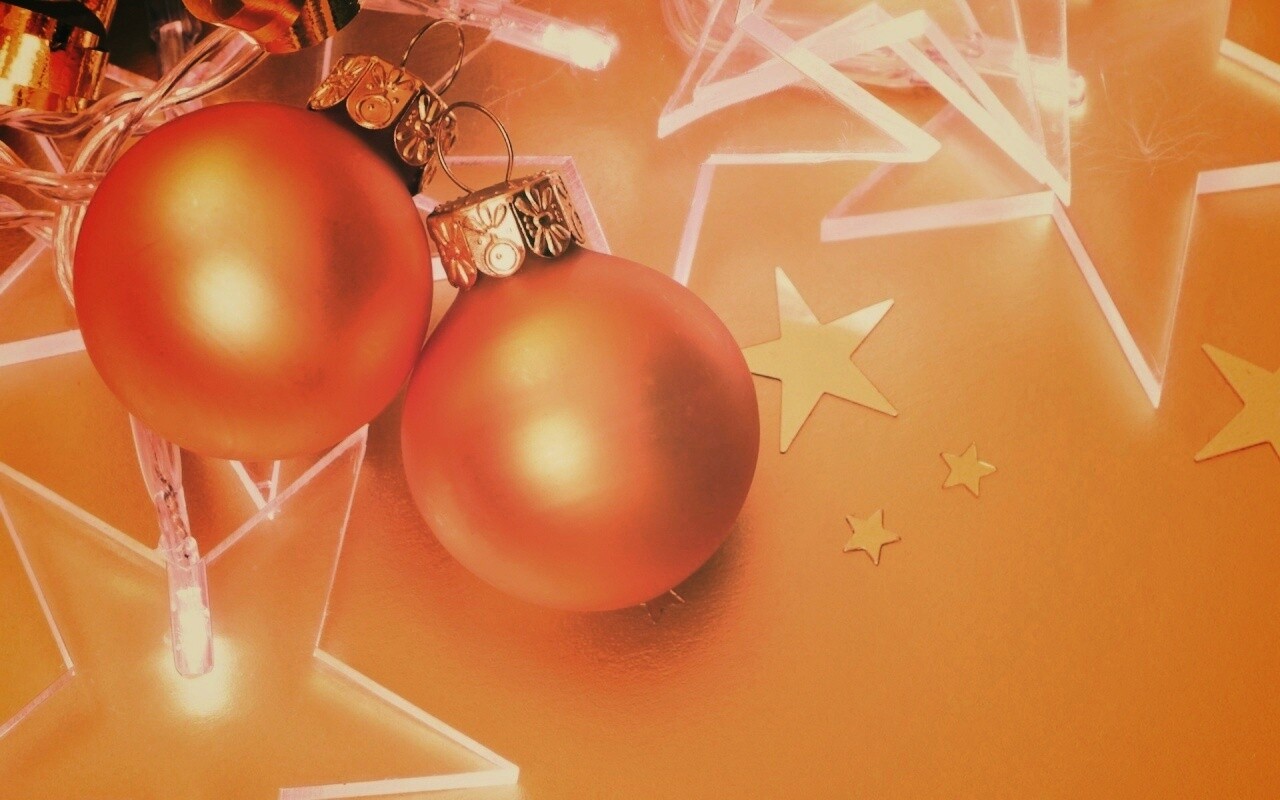 Елочные игрушки обои