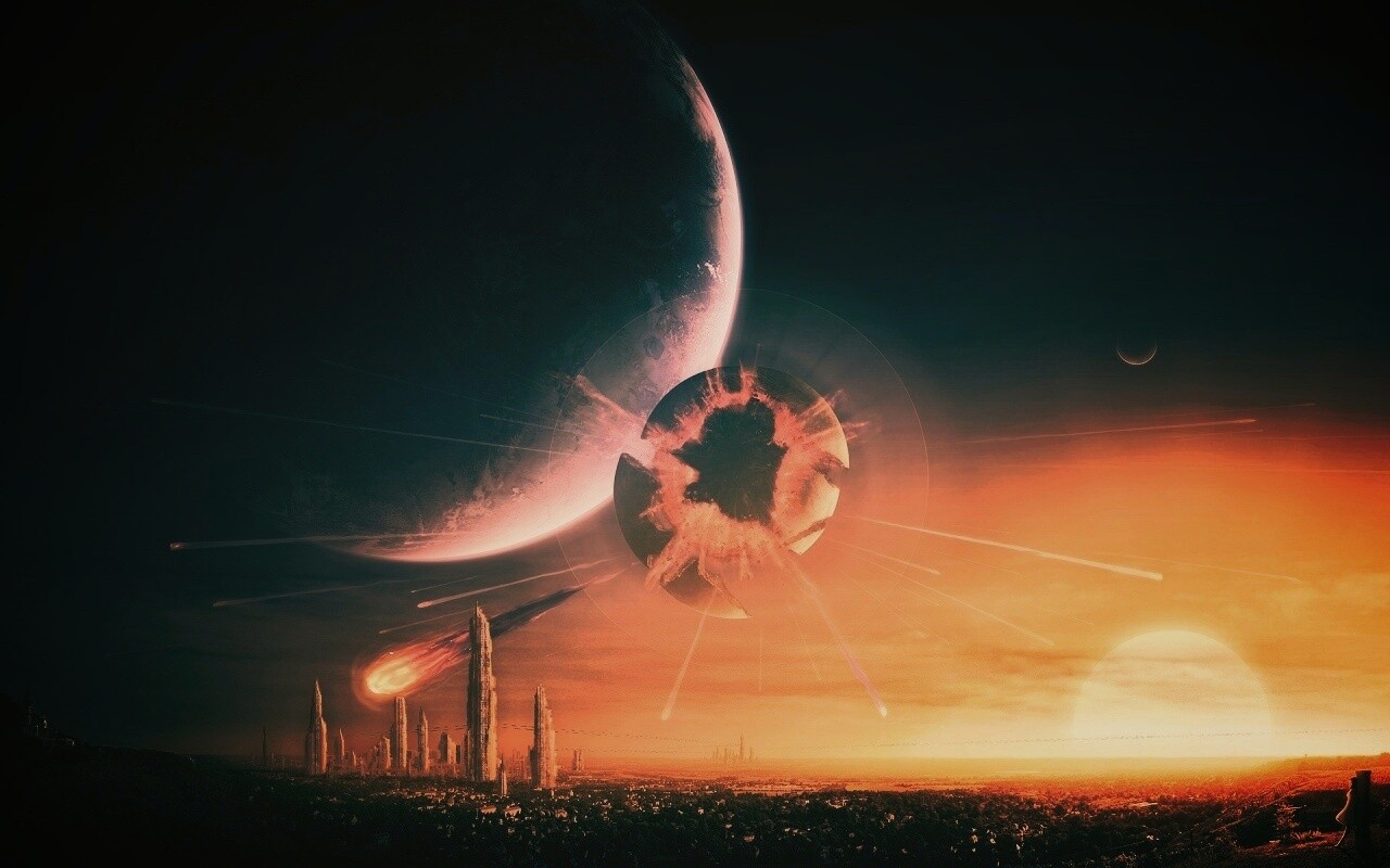 Катастрофа планетарного масштаба обои