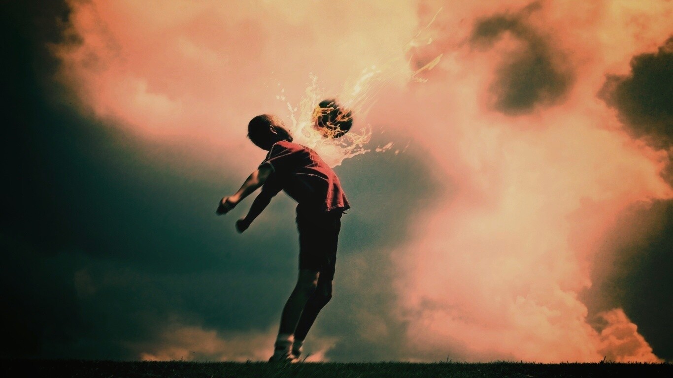 Футболист обои