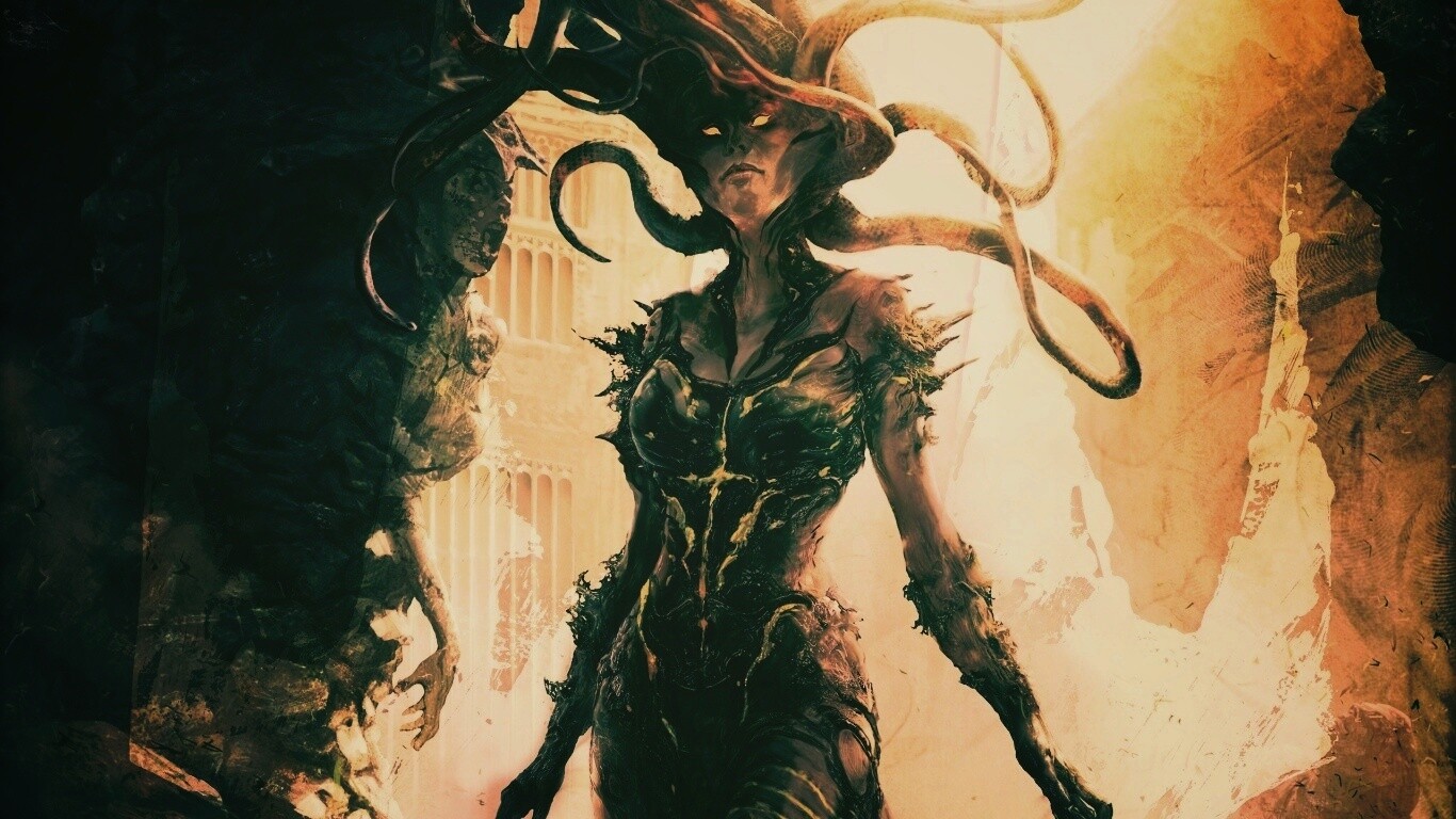 Горгона обои