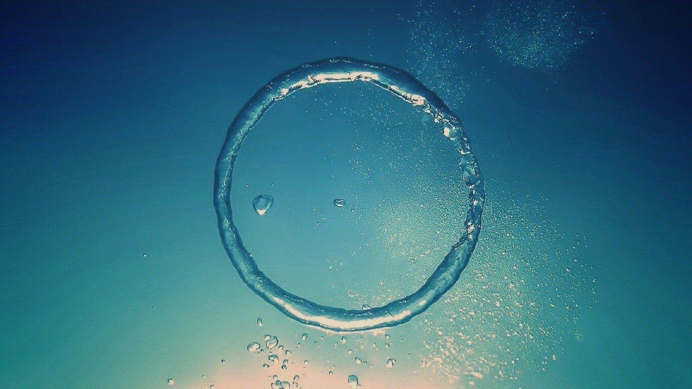 Кольцо из воды обои