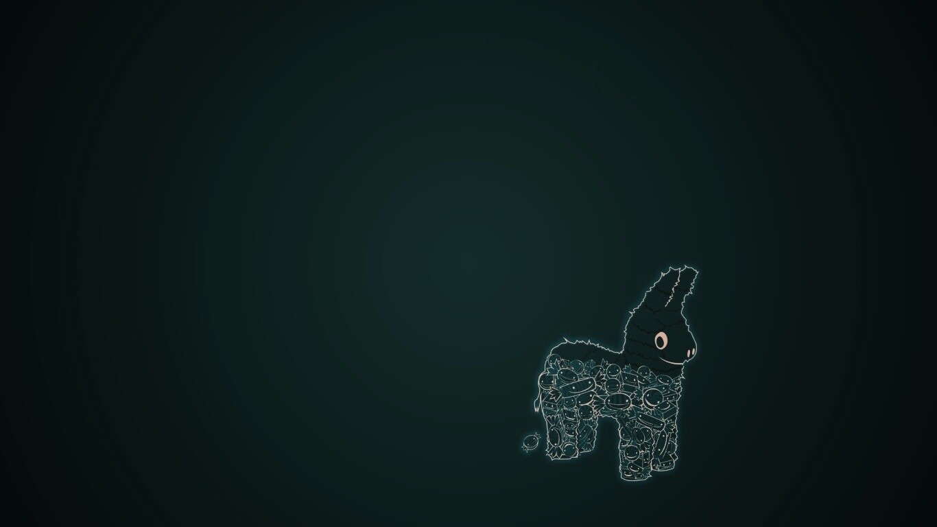 Кофеты прячутся в пинате обои