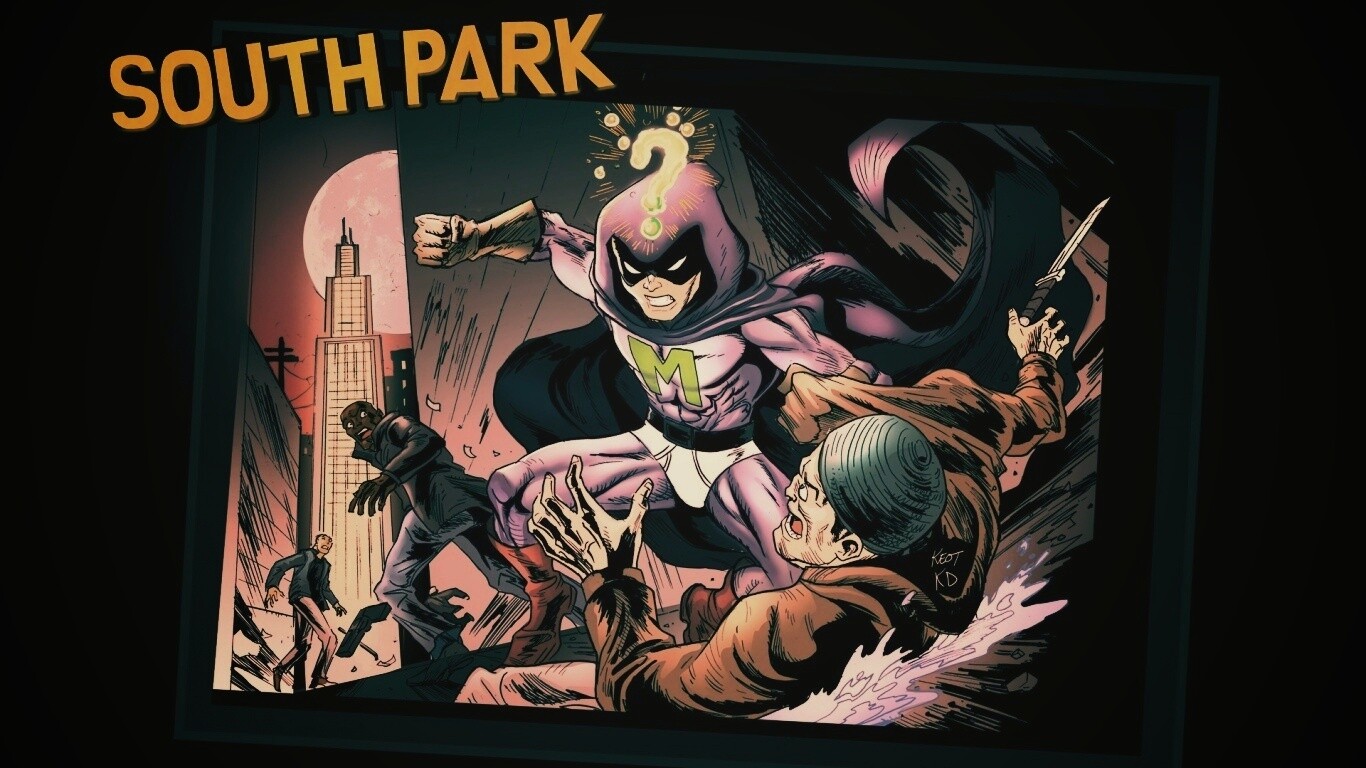 Комикс про Мистериона обои