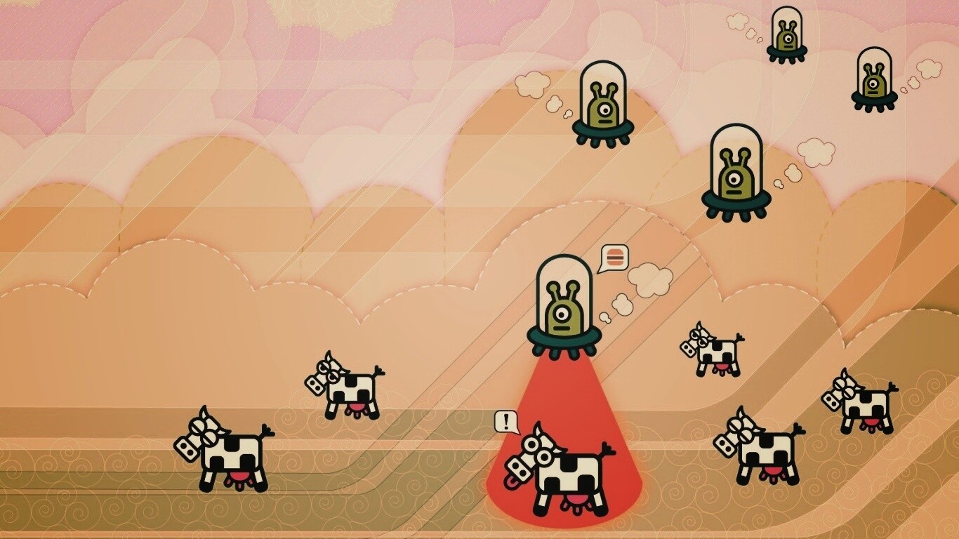 Пришельцы воруют коров обои