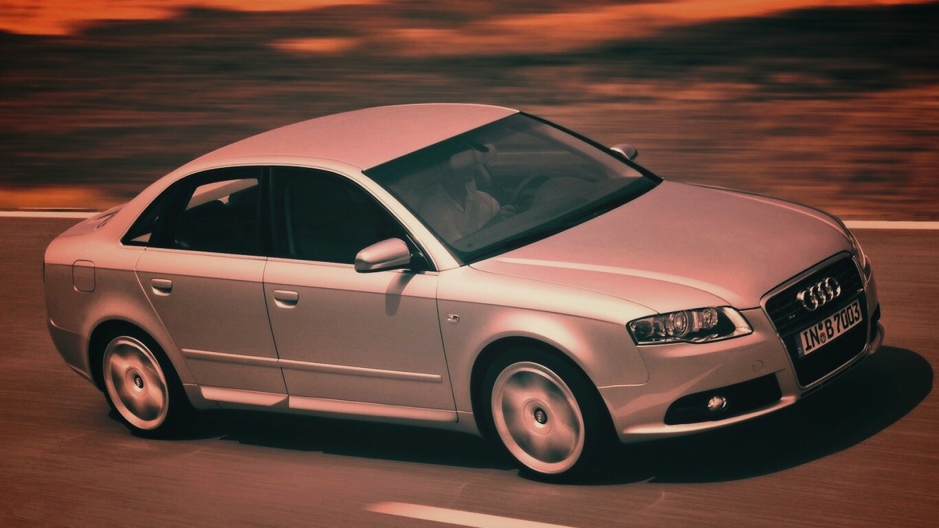Седан Ауди обои