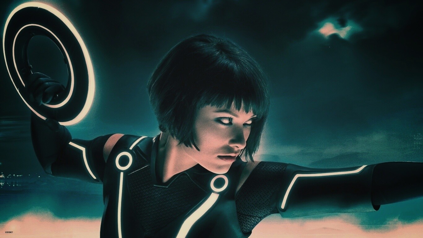 Оливия Уайлд в Трон: Наследие обои