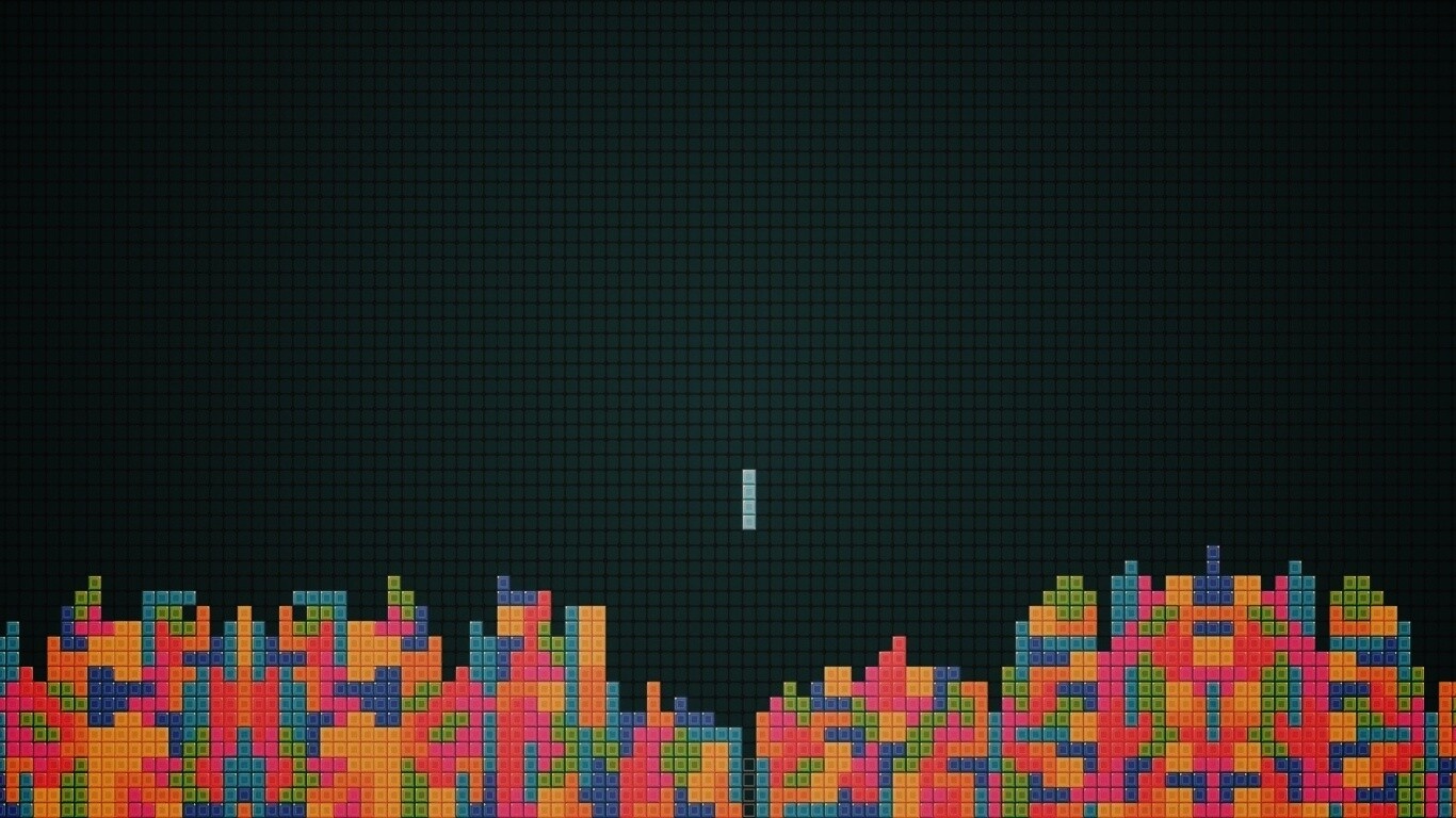 Гигантский тетрис обои