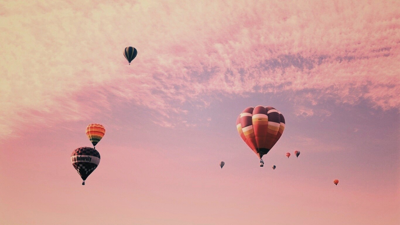 Парад воздушных шаров обои