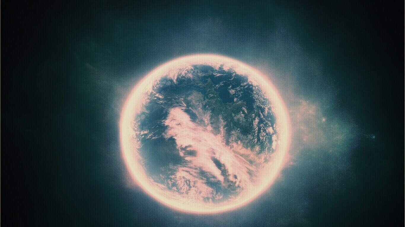 Ледяная планета обои