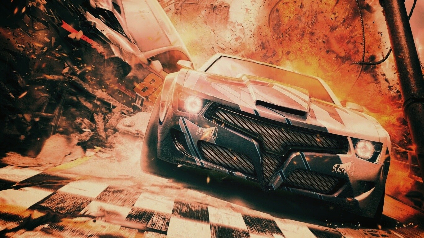 Из игры Split Second обои