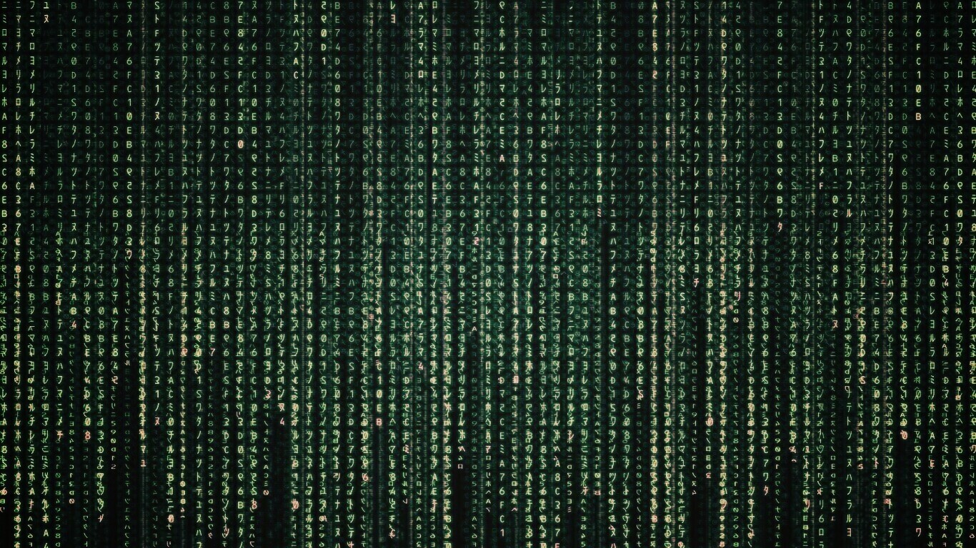  Матрица, обои с кодом матрицы обои