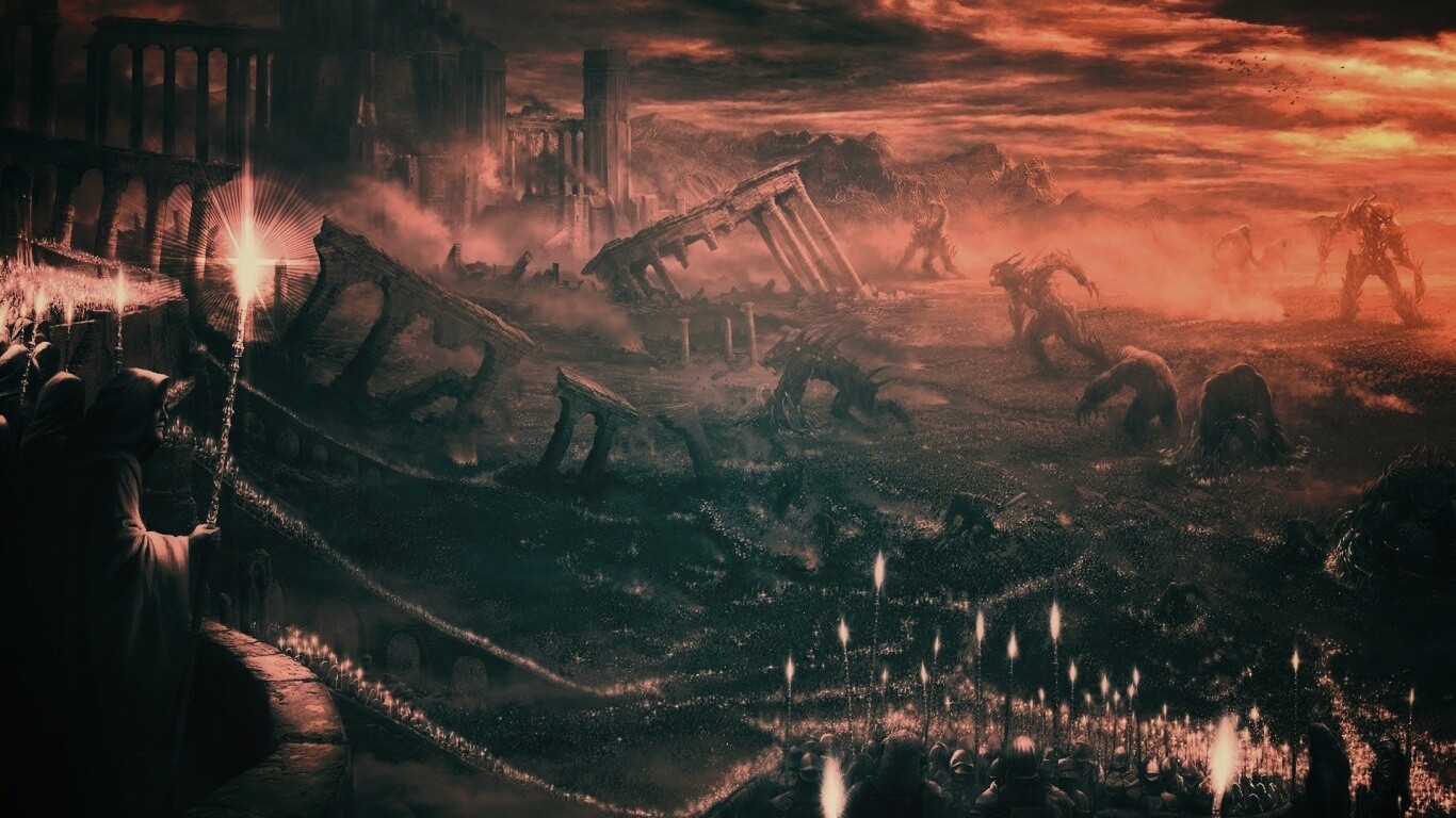 Добро против зла обои