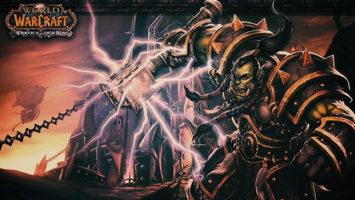 Орк из WOW обои