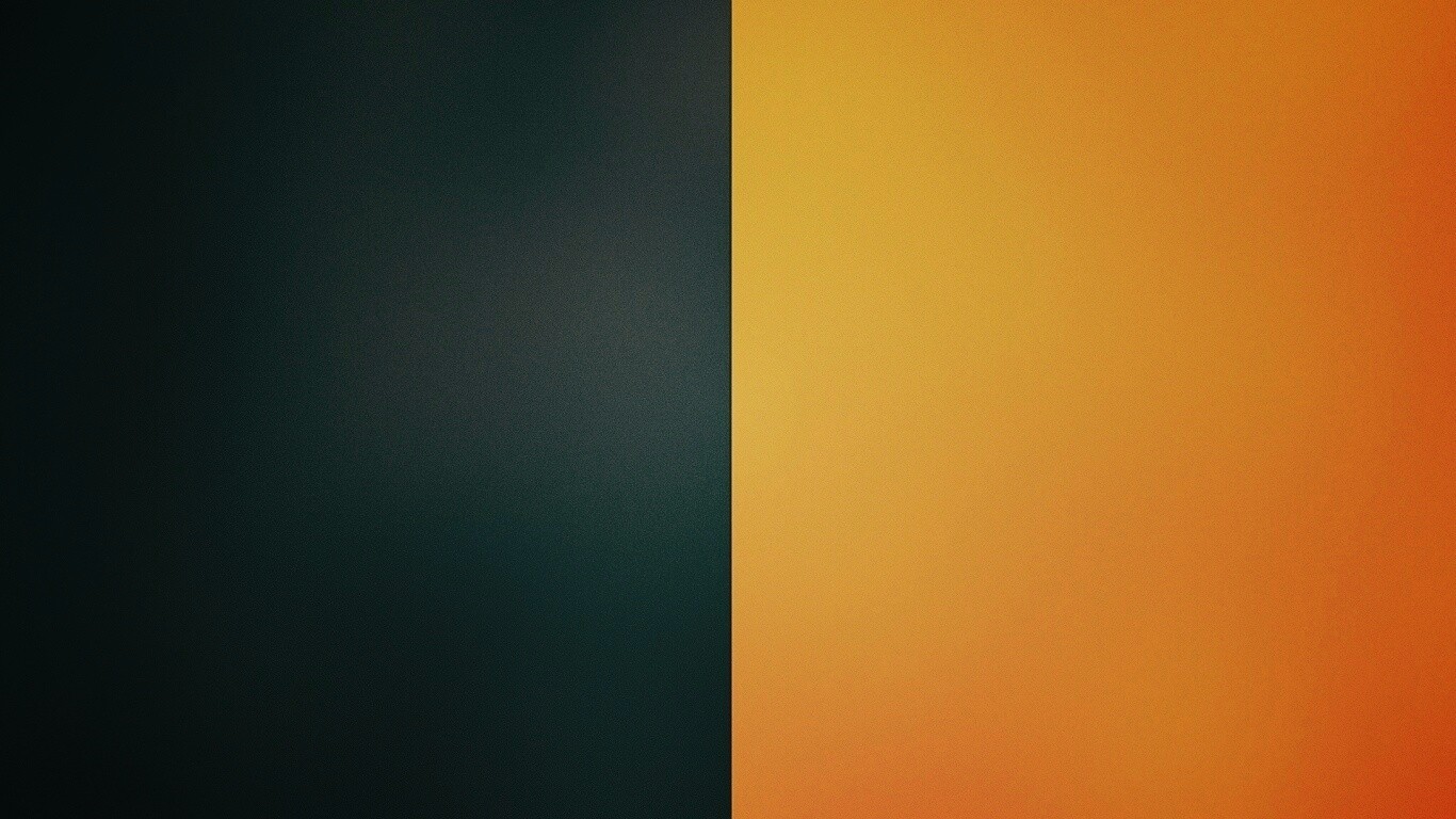 Черное и оранжевое обои