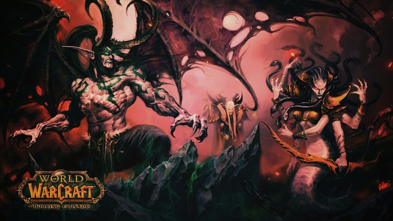 Обои Worldof WarCraft Burning Crusade обои