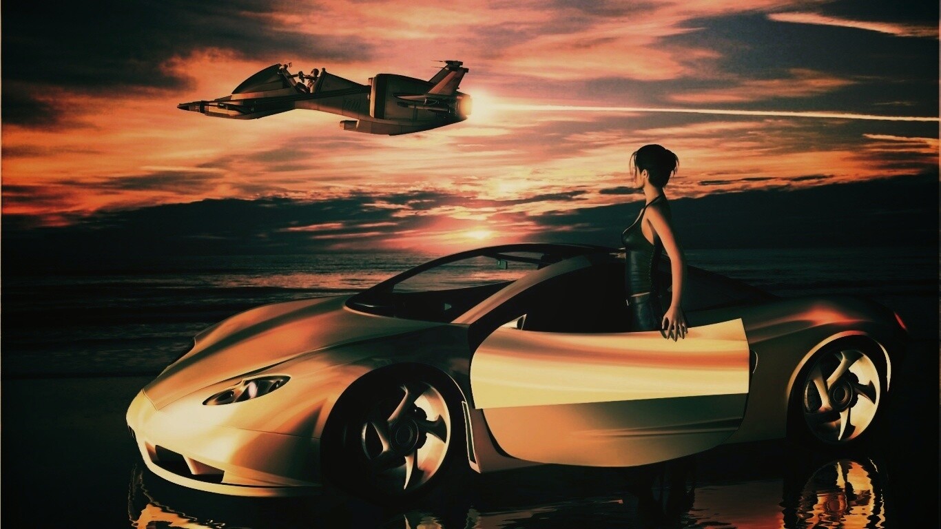 Транспорт будущего обои