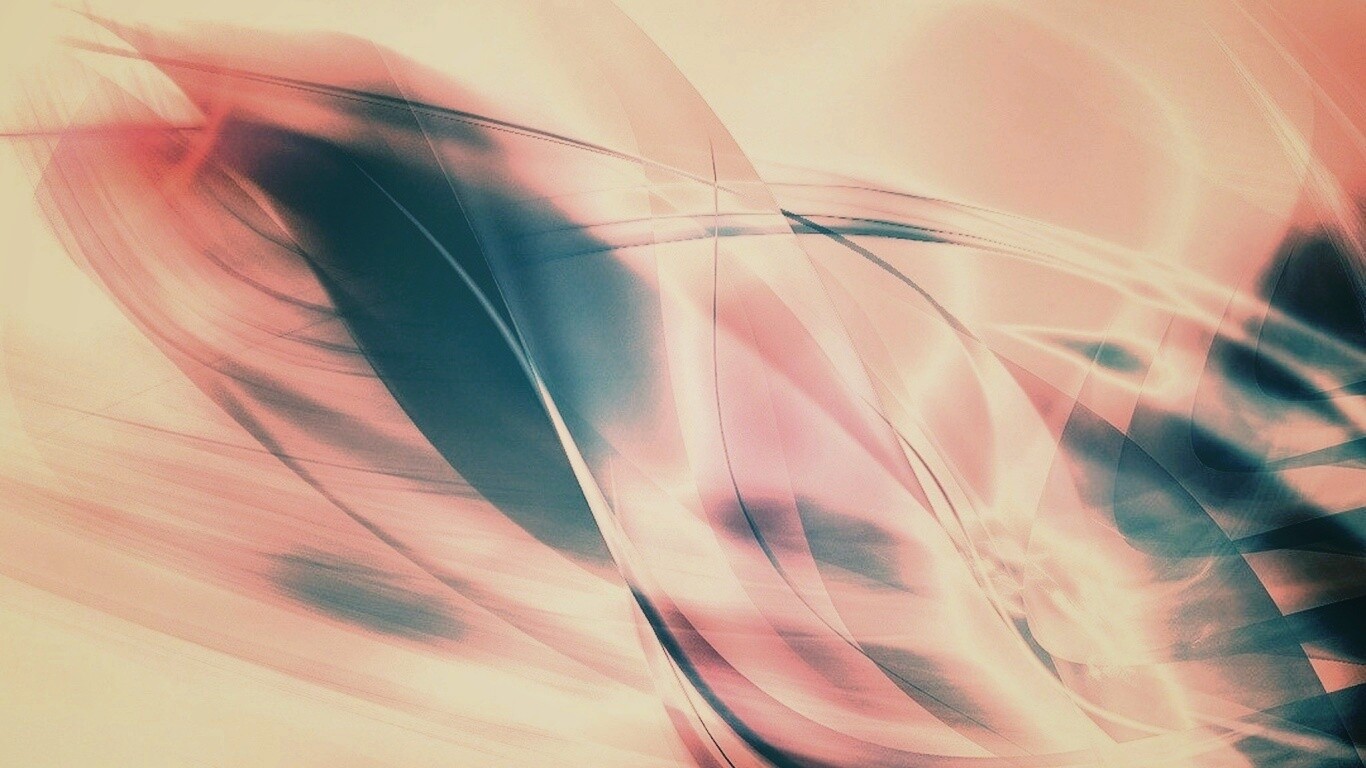 Светящиеся полупрозрачные волны обои