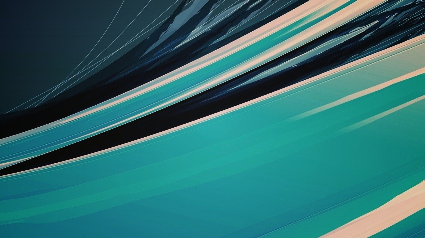 Синие и голубые линии обои