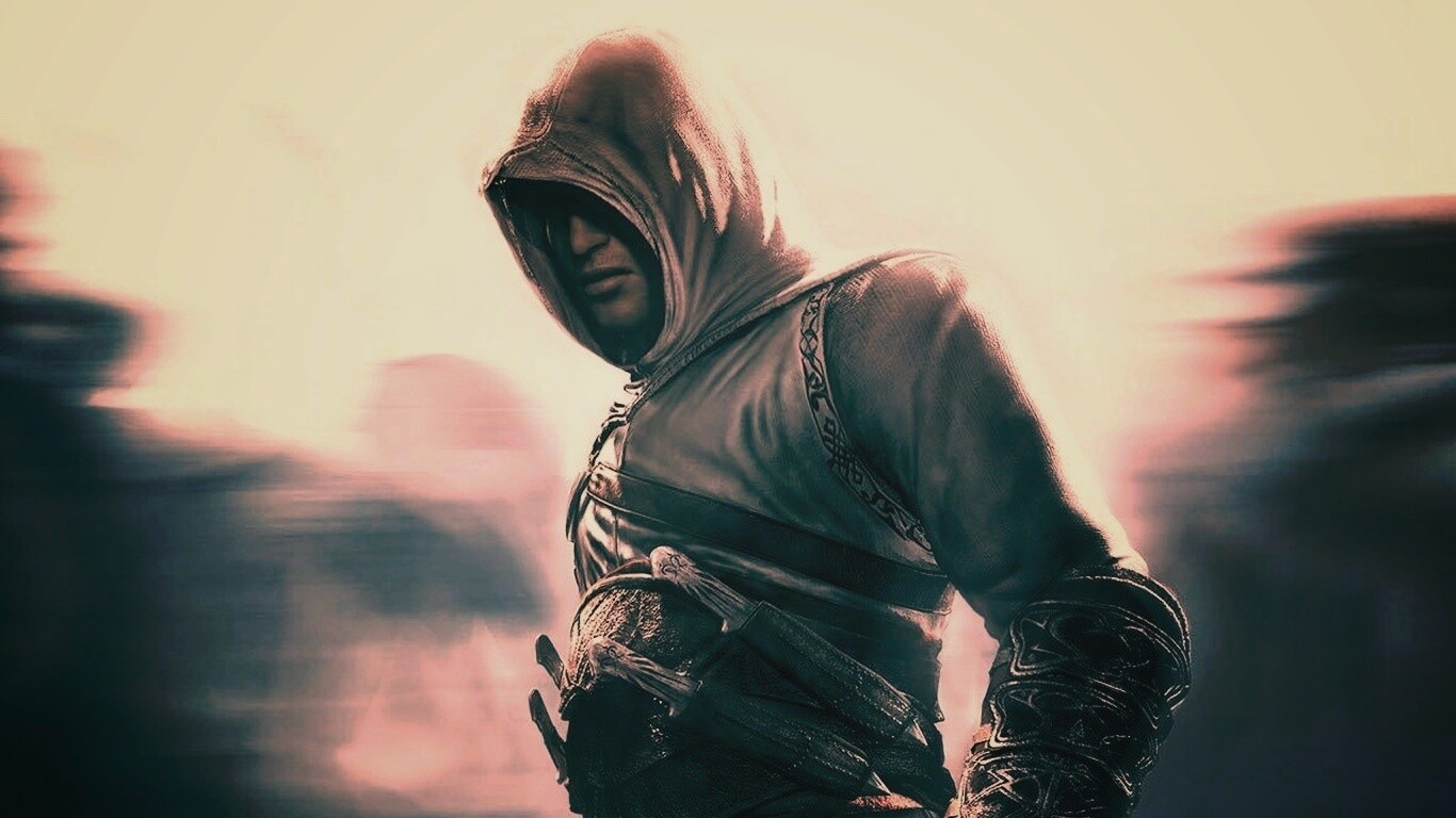 Ассасин в толпе обои