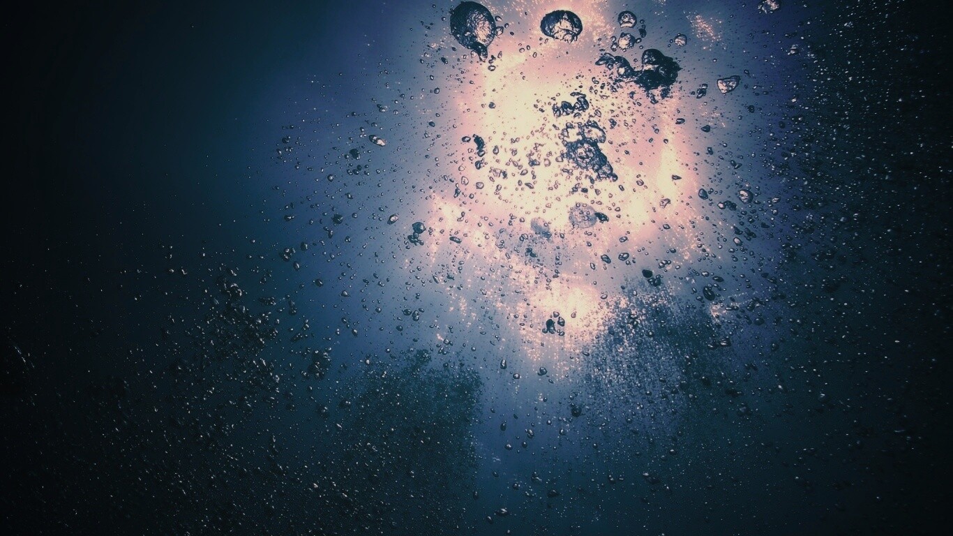 Всплывающие пузыри обои