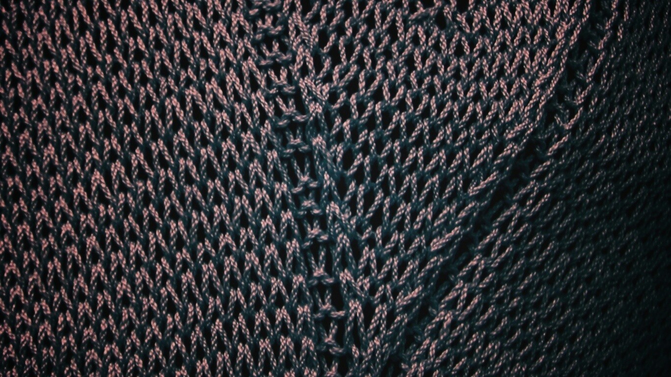 Вязаная ткань обои