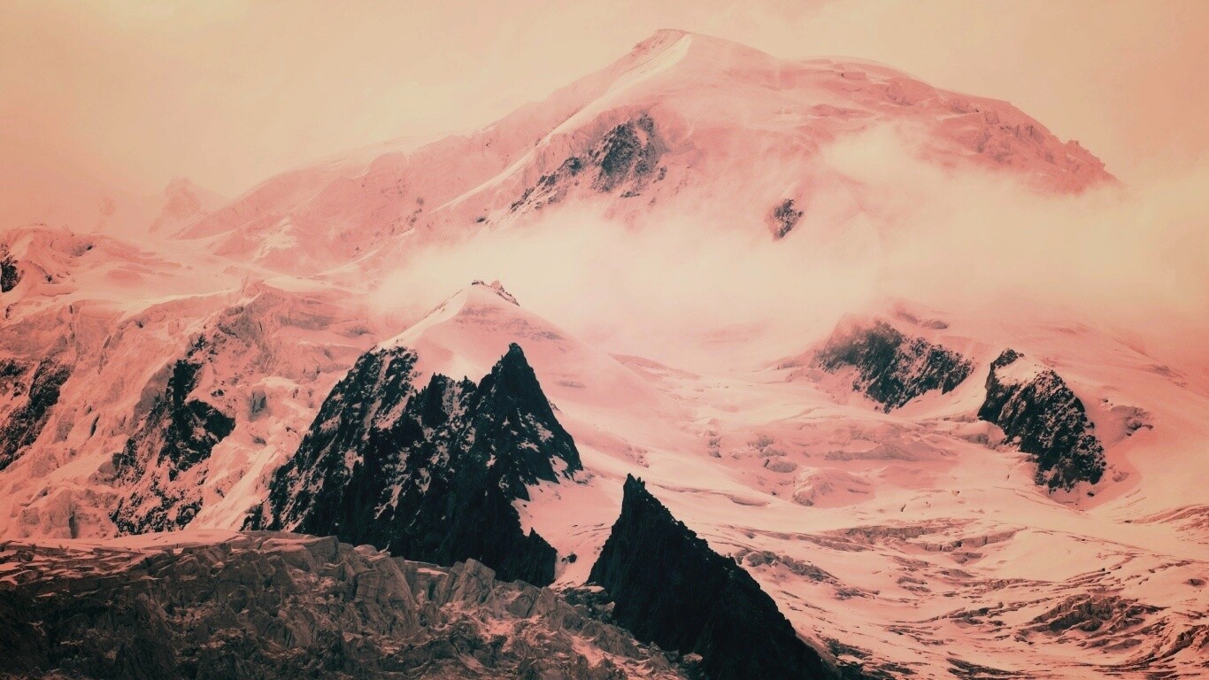 Снежные вершины обои