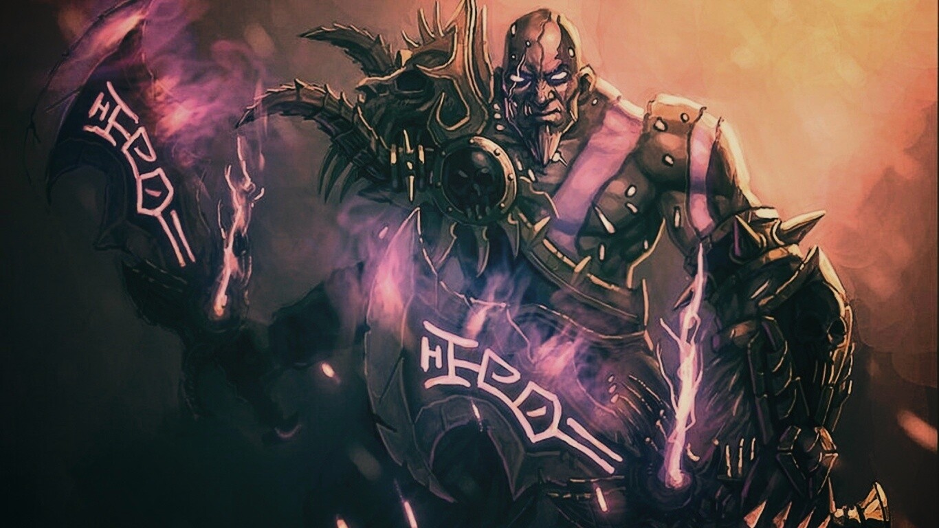 Андед с топорами обои