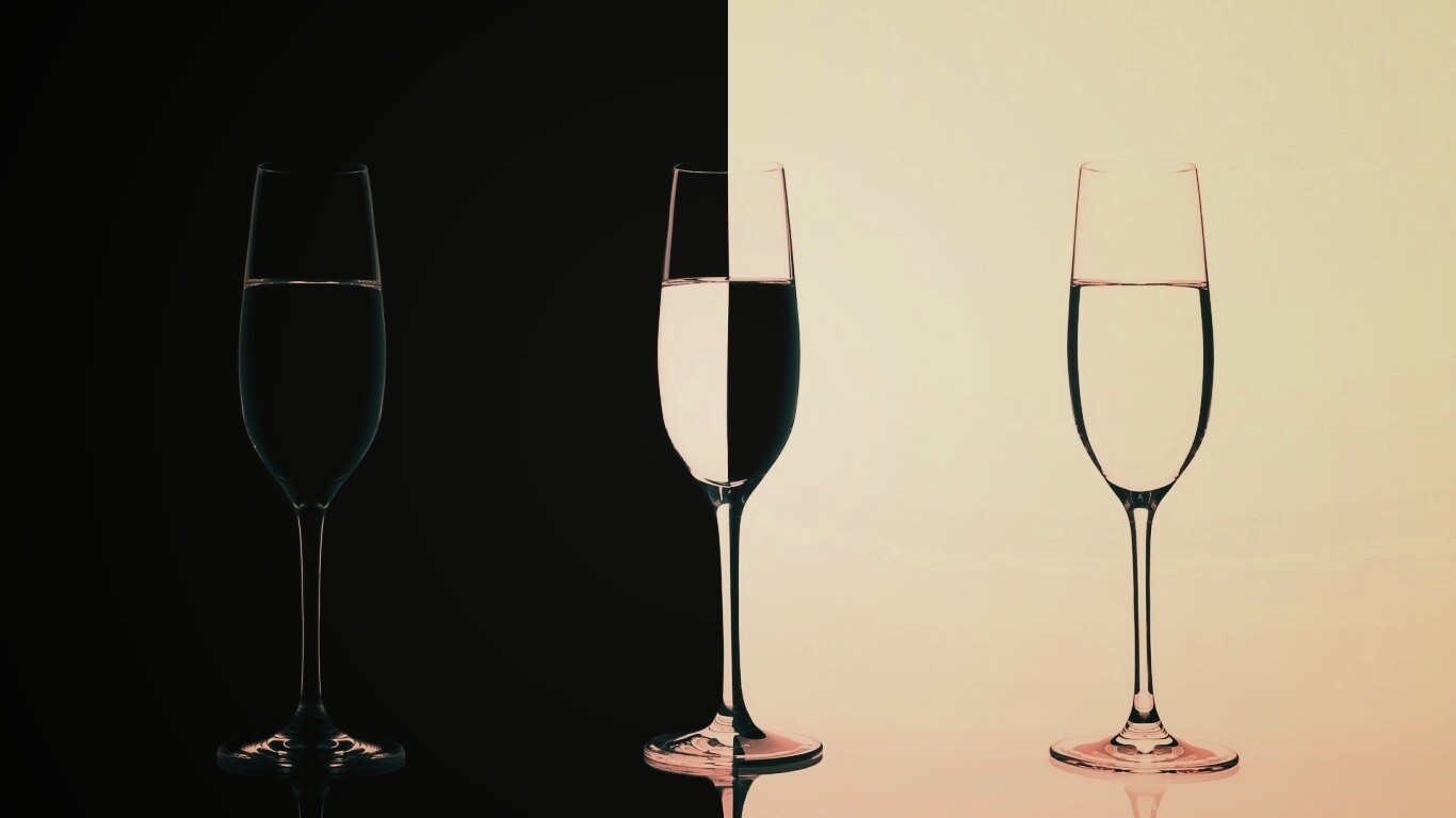 Бокалы обои