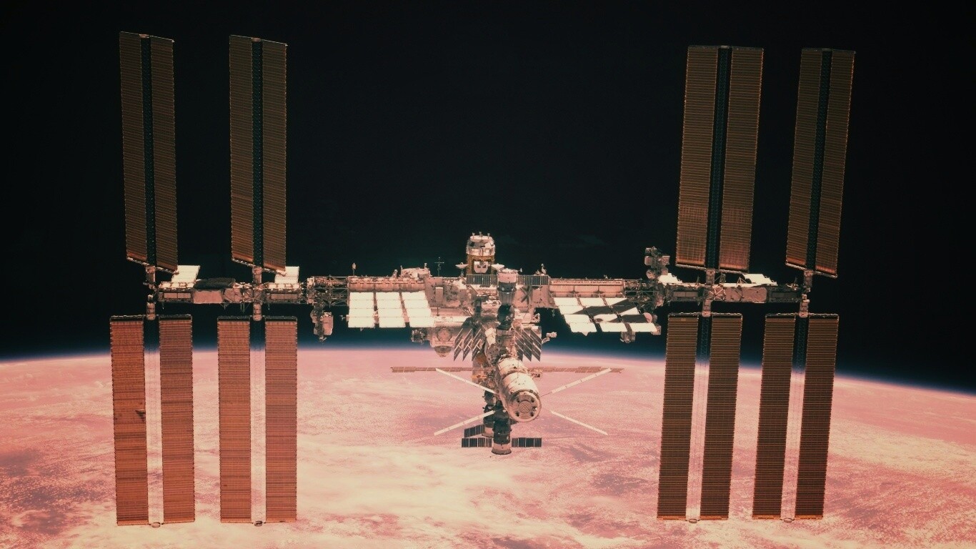 Международная космическая станция обои