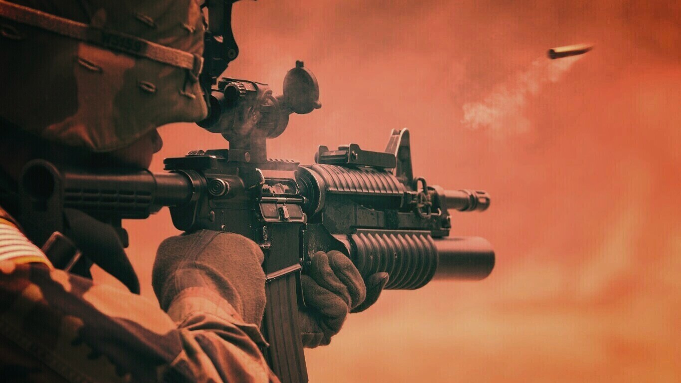 Выстрел обои