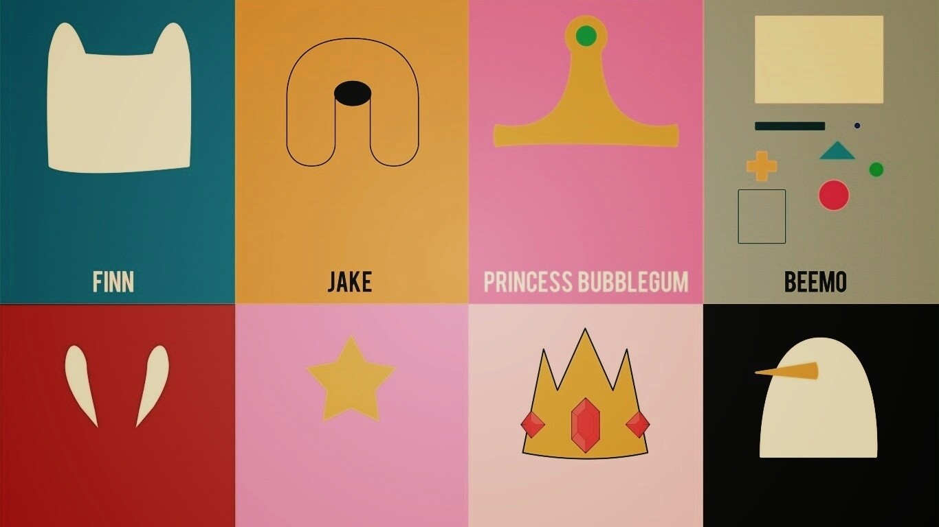 Время приключений схематично обои