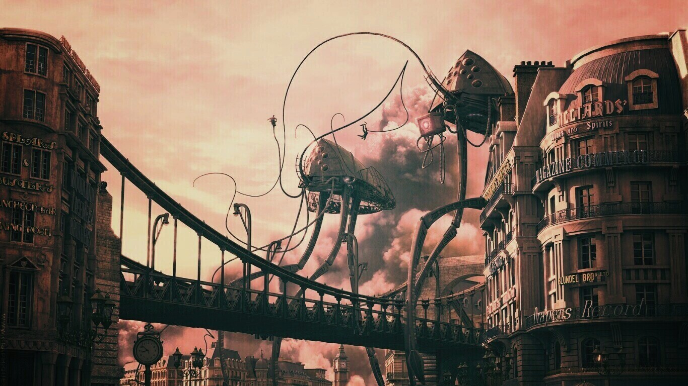 Война миров обои