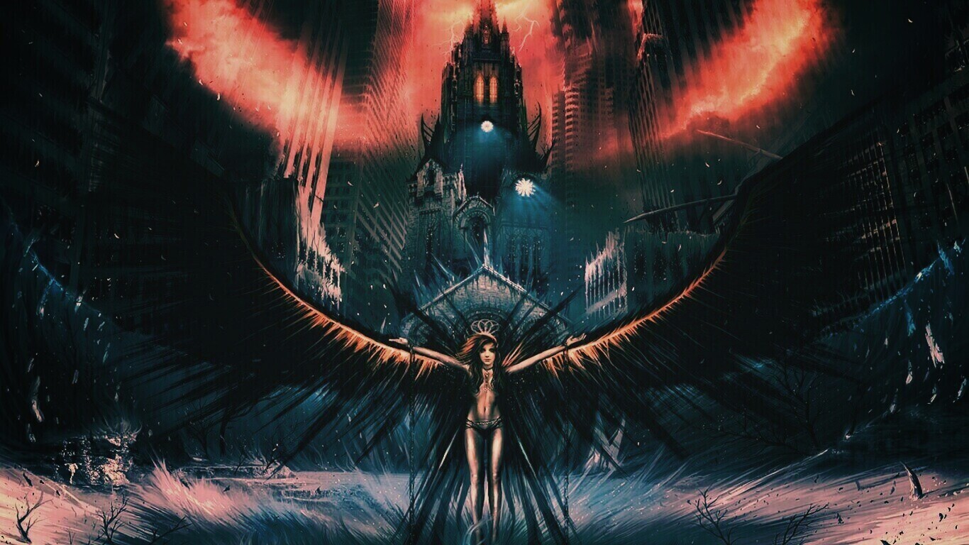 Тёмный ангел обои