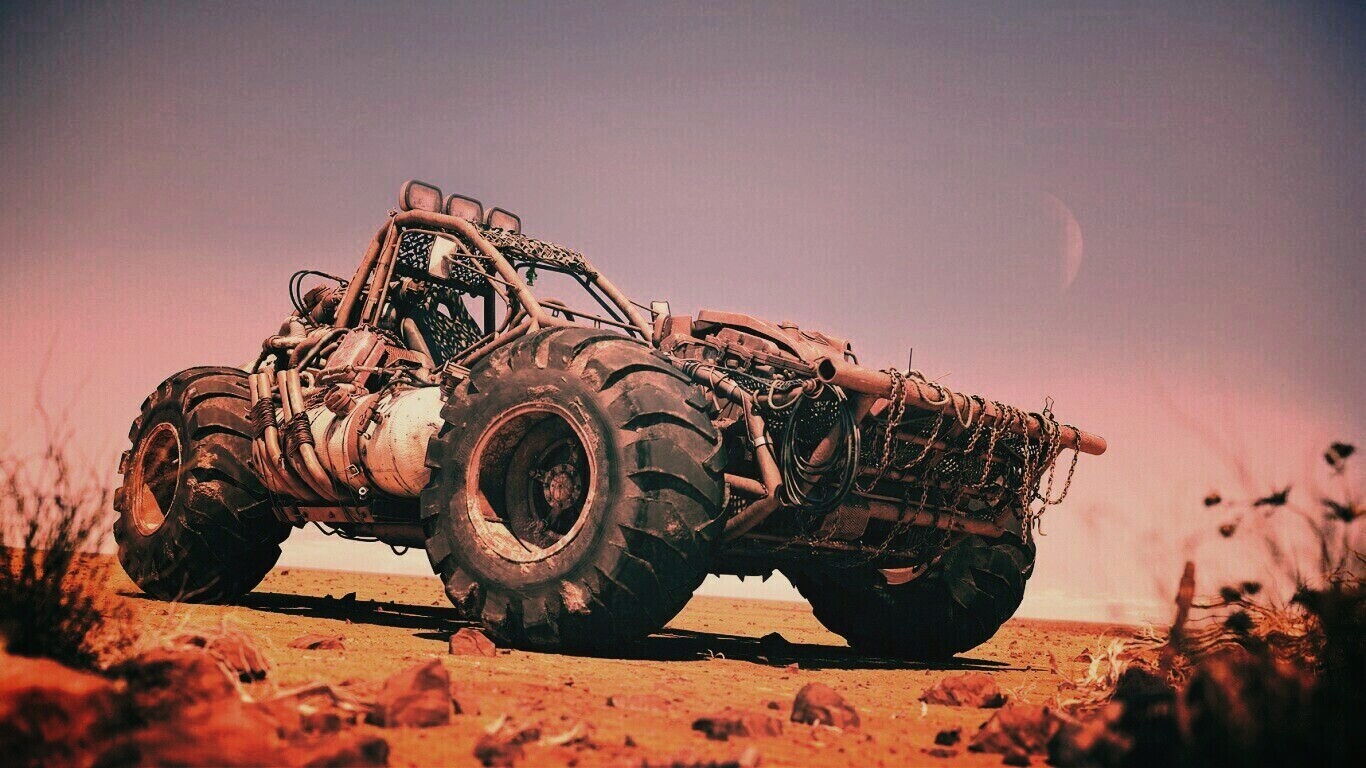 Рендер багги обои