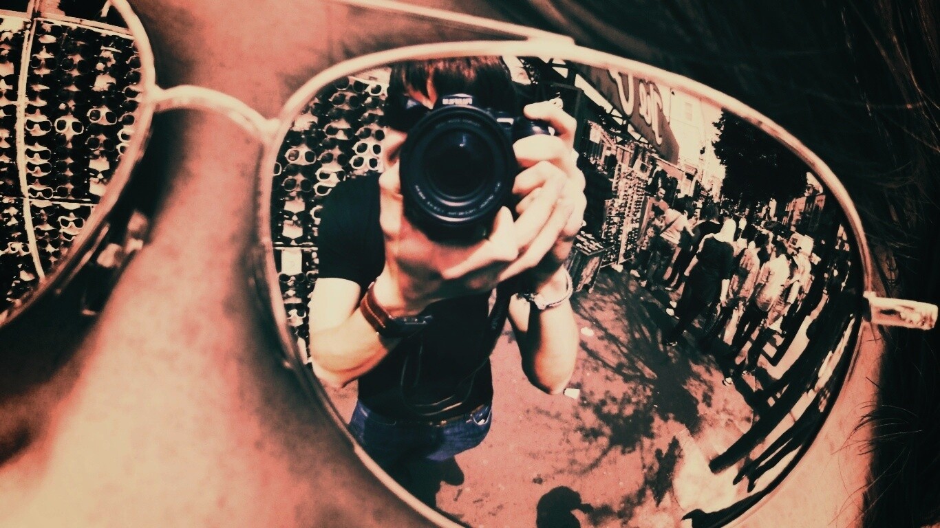 В очках обои