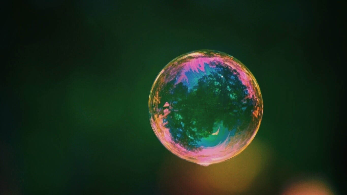 Мыльный пузырь обои