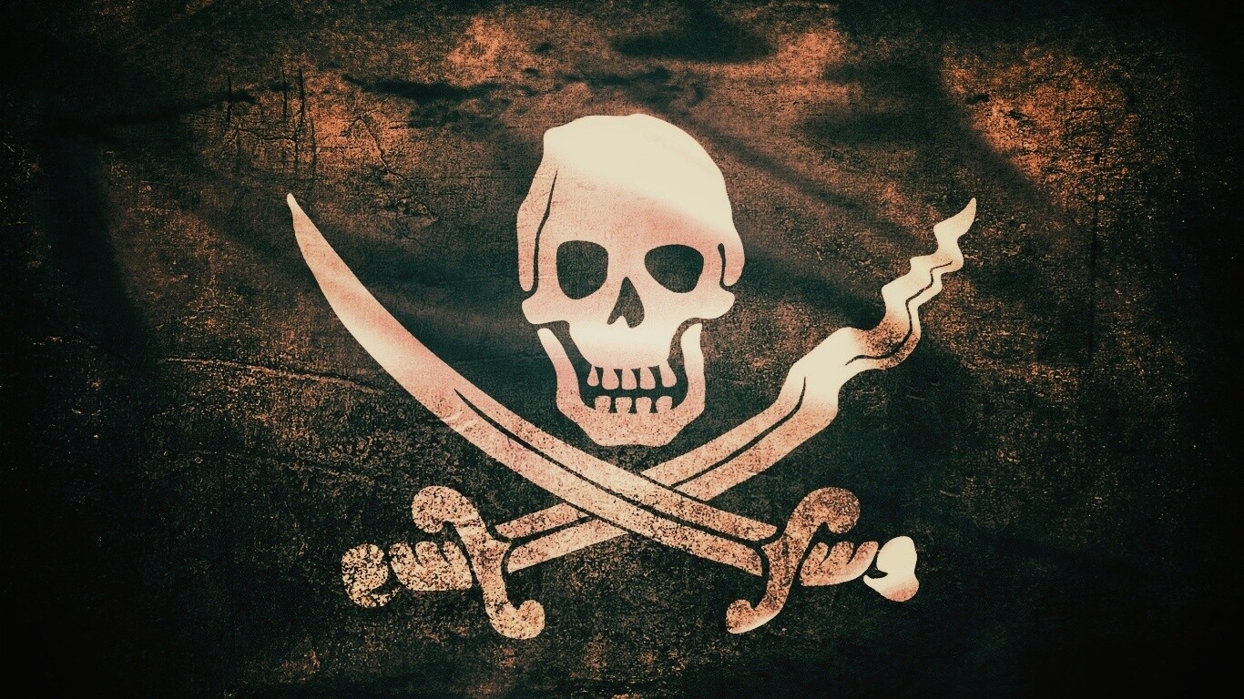 Пиратский флаг обои
