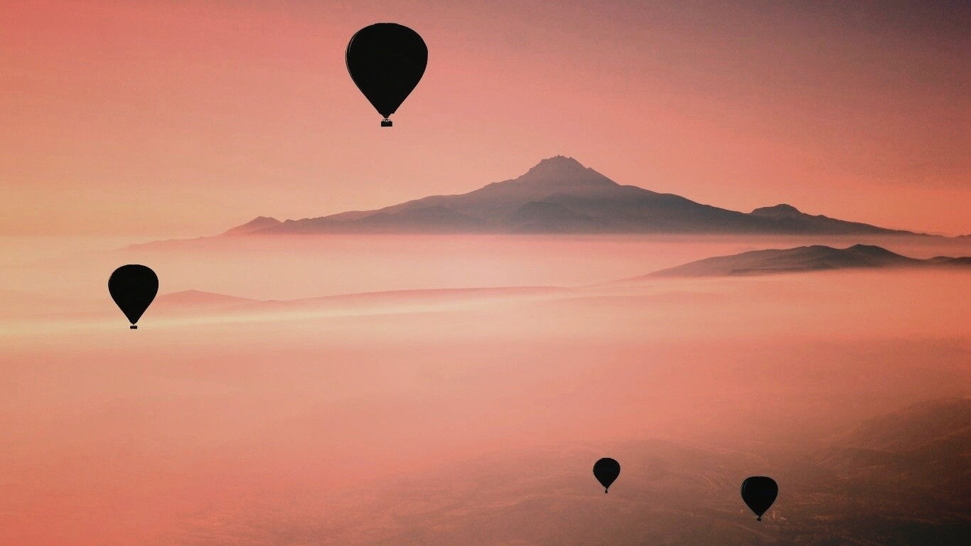 Воздушные шары обои