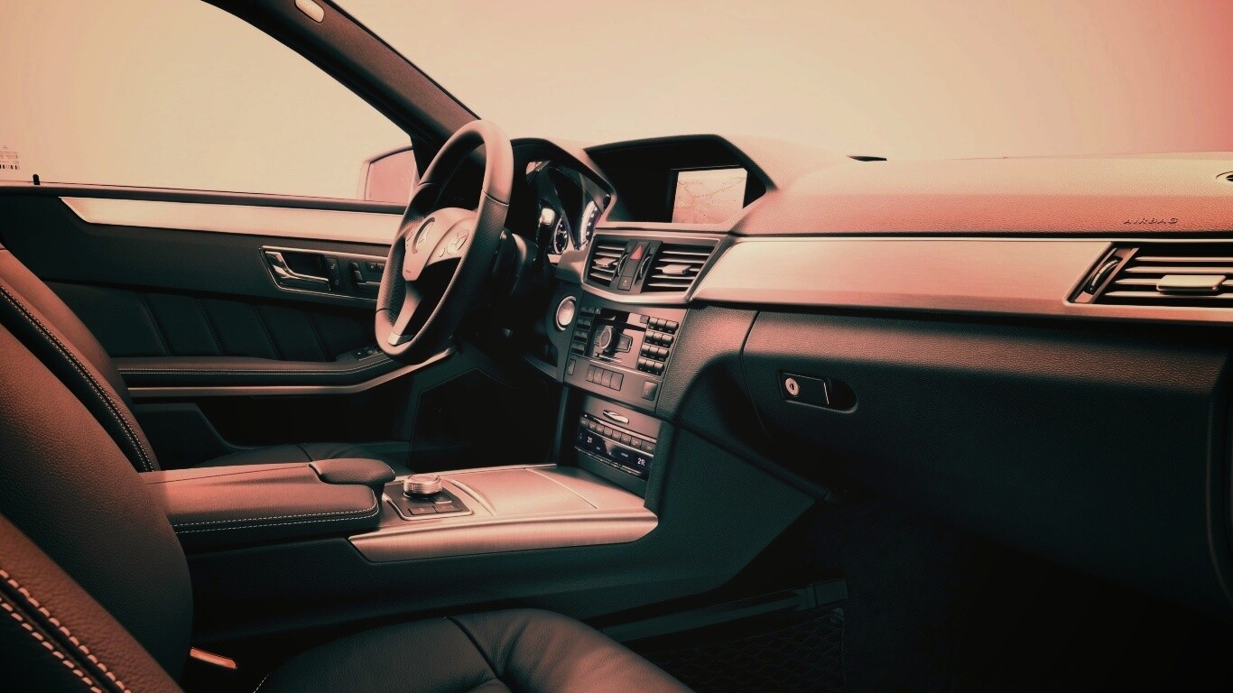 Салон мерседеса обои