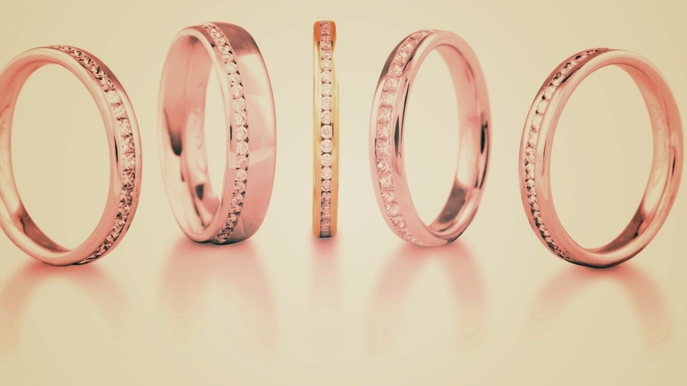 Кольца обои