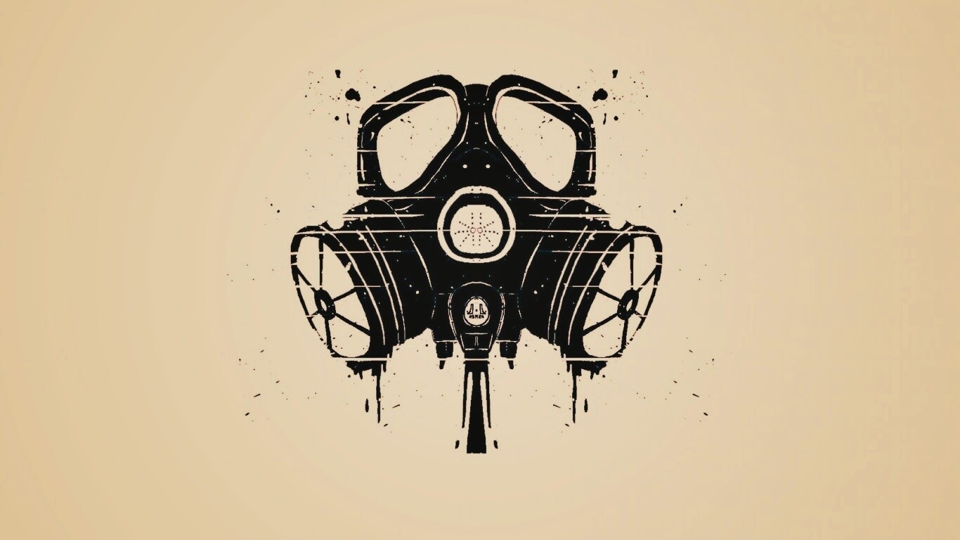 Противогаз обои