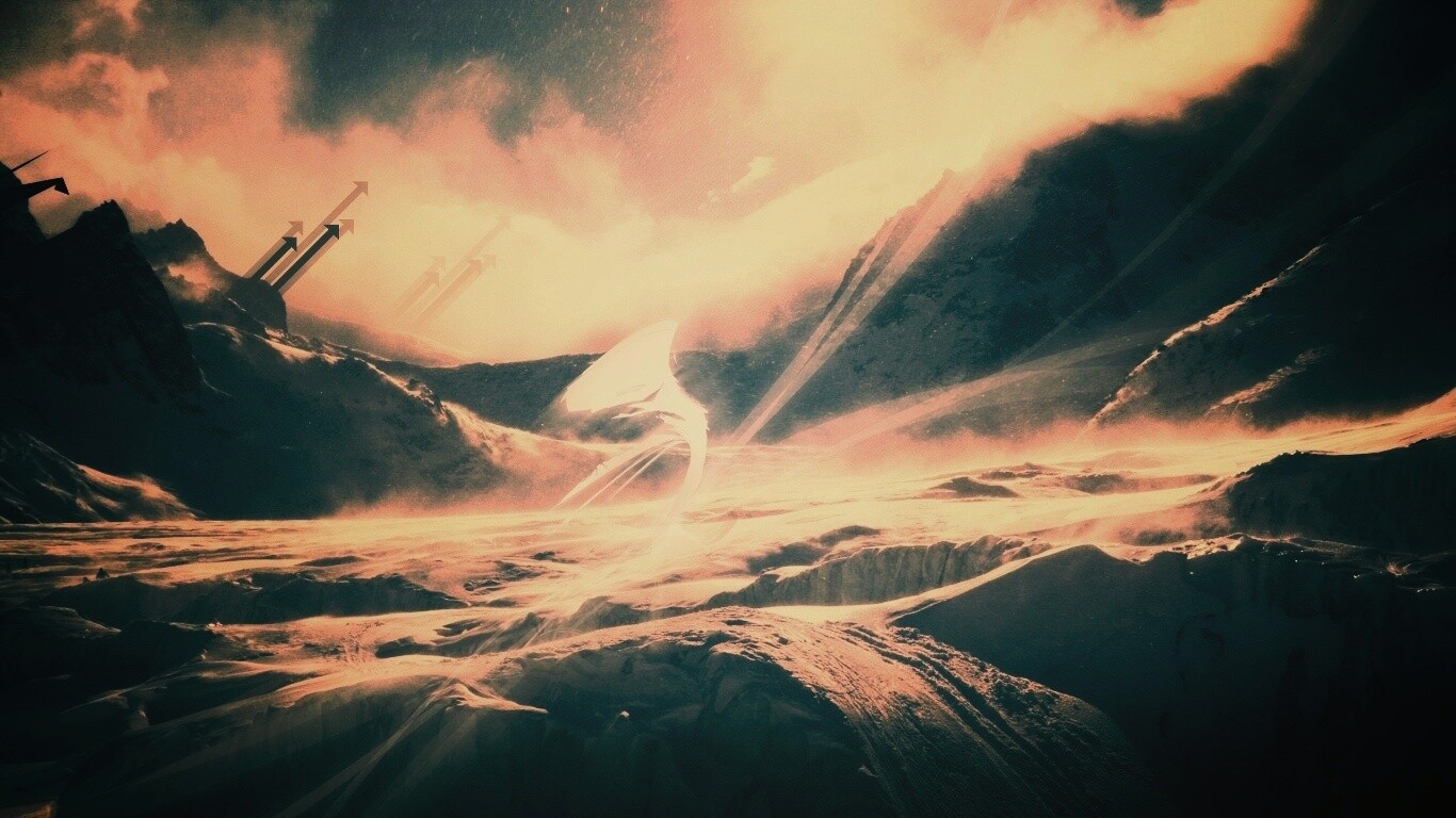 Туманные горы обои