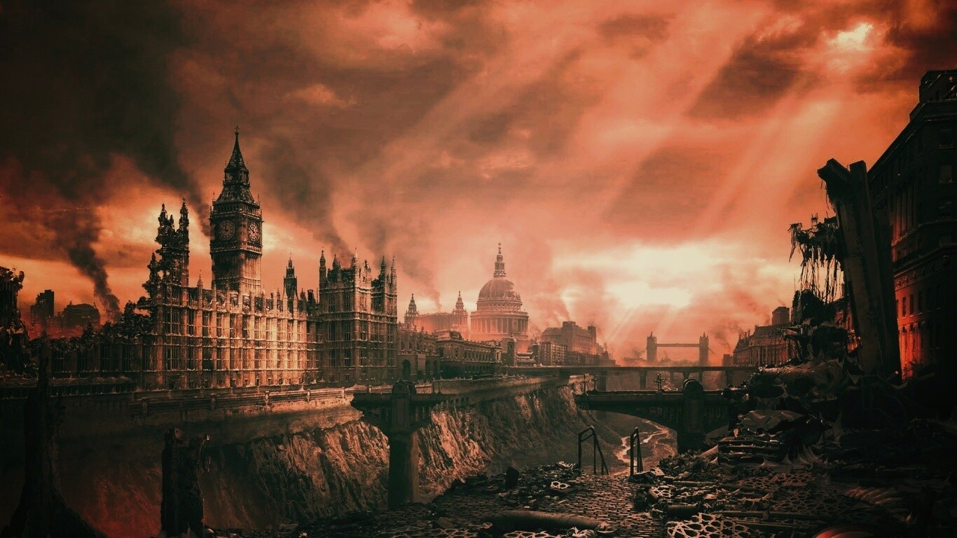 Руины Лондона обои