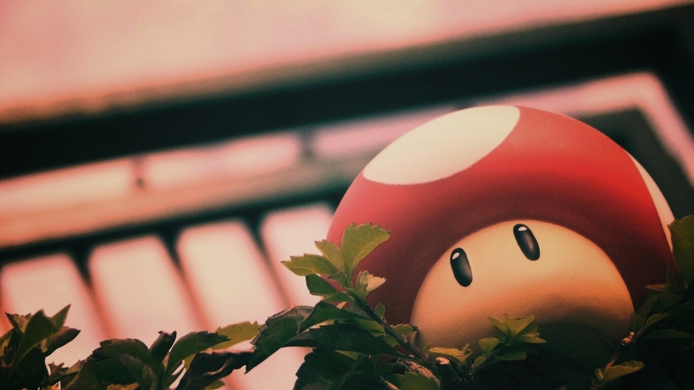 Гриб из Марио обои