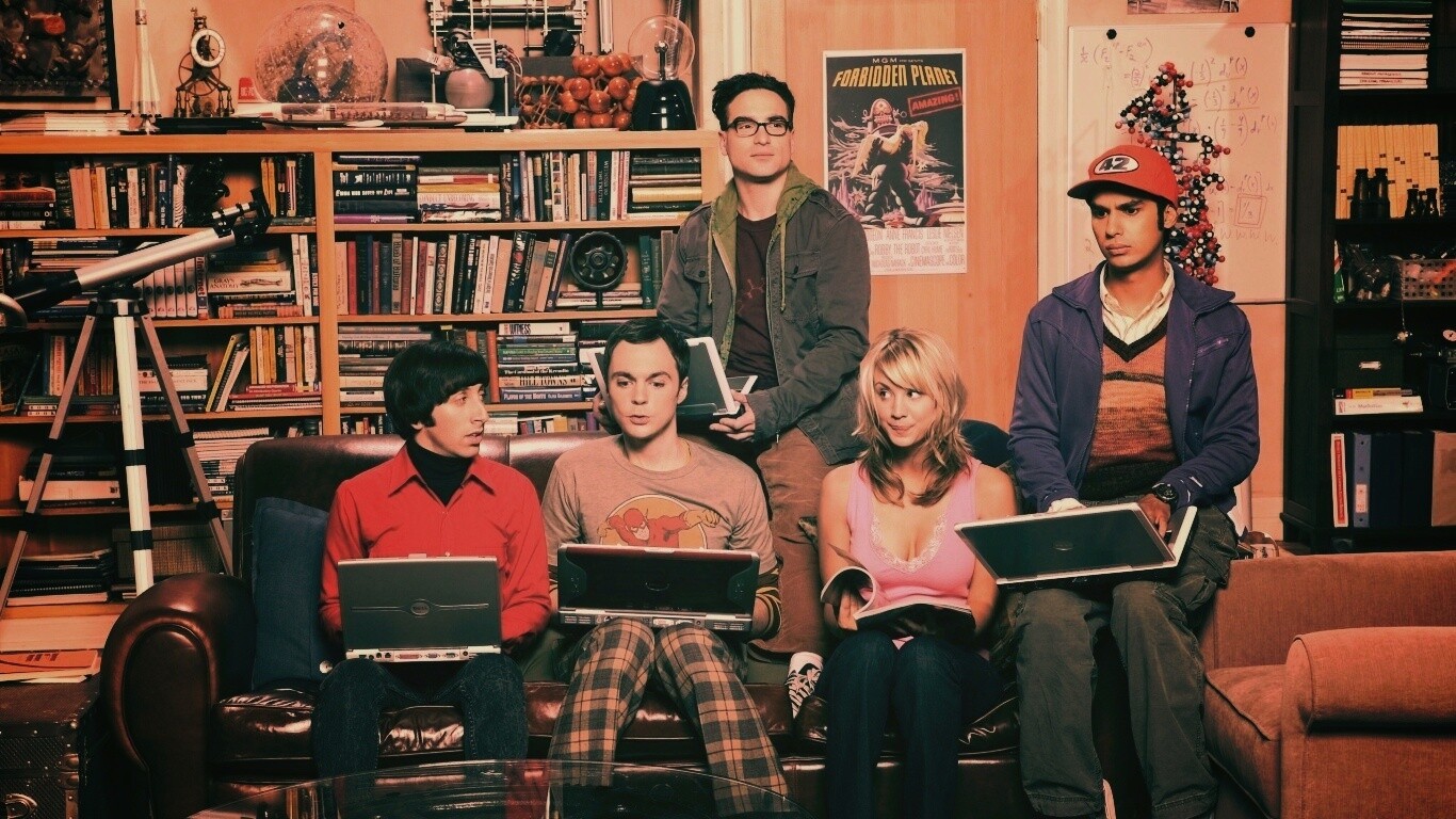 Теория большого взрыва обои