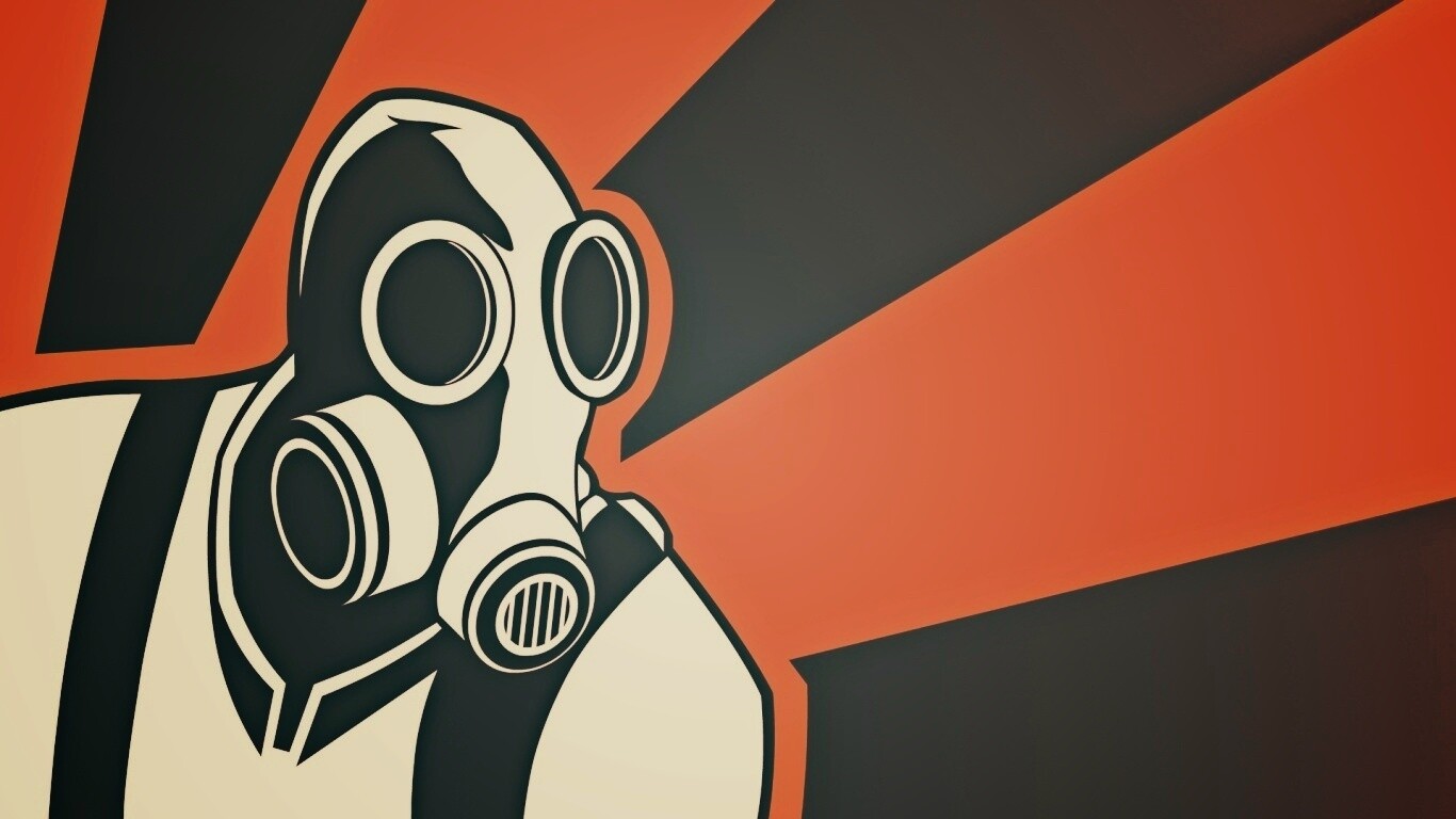 Огнеметчик из Team Fortress 2 обои