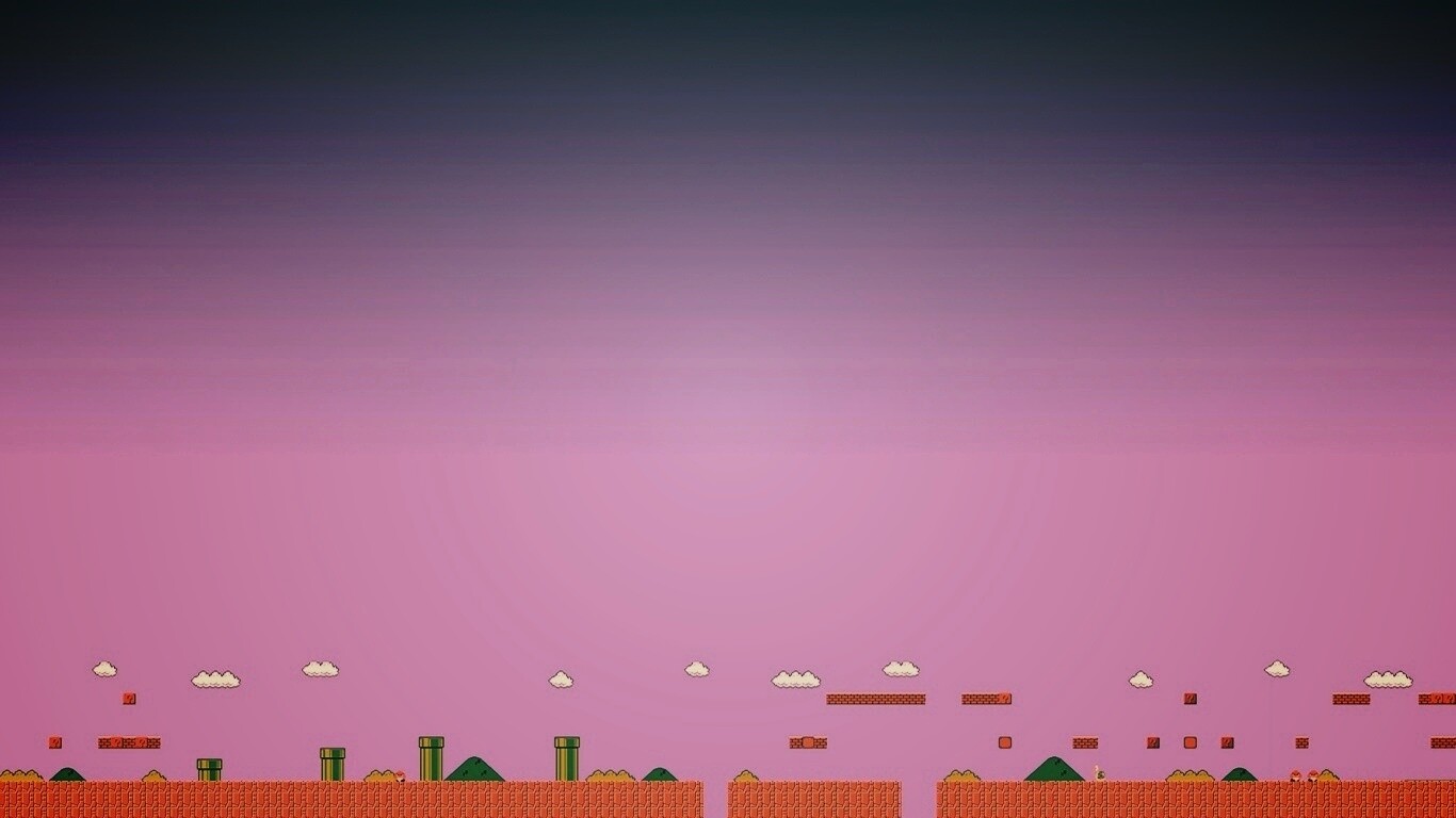 Мир Марио обои