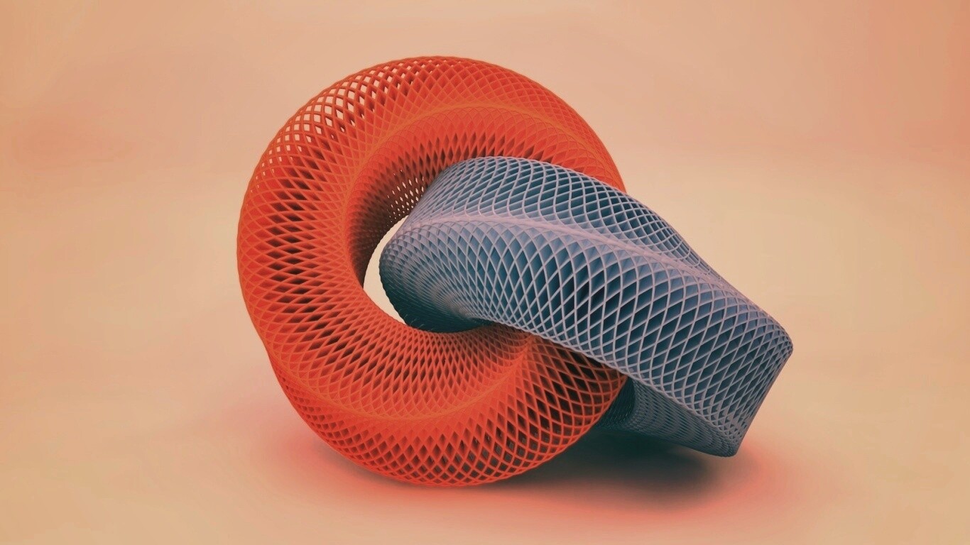 Переплетение обои