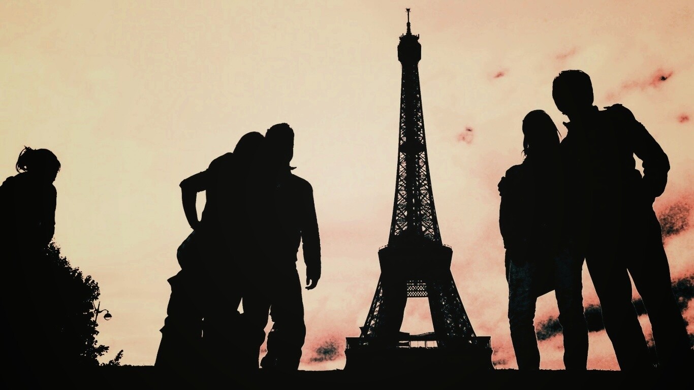Париж обои